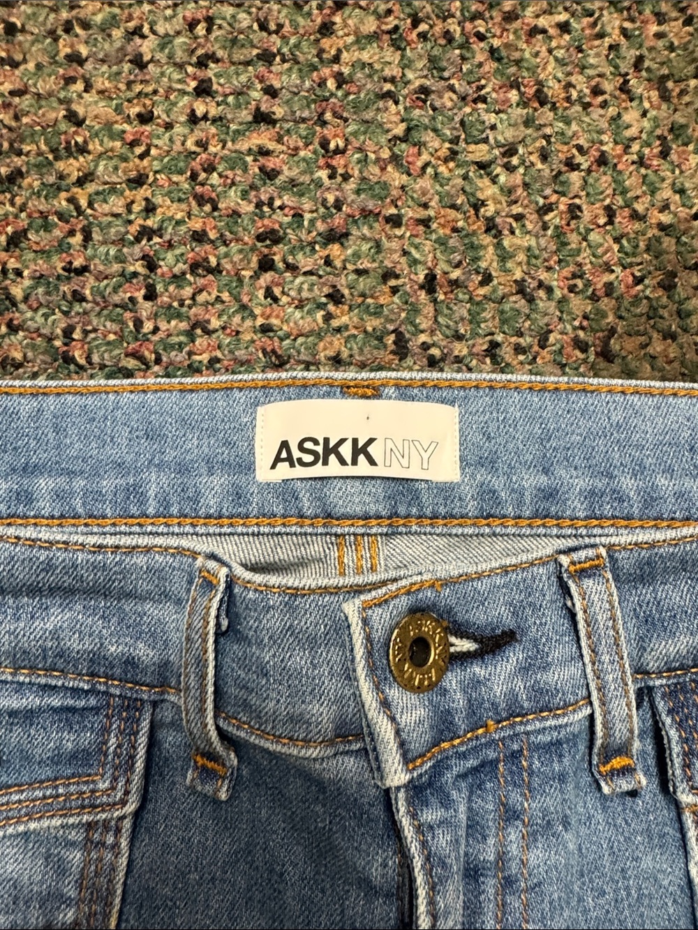 ASKK NY women’s 70s boot galley jeans - Picture 2 of 5